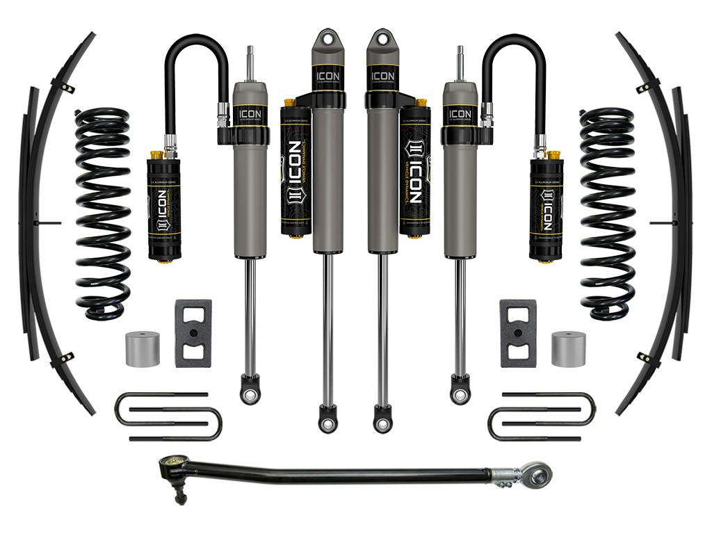 ICON Vehicle Dynamics K62564L 23 FORD F250/F350 DIESEL 2.5" STAGE 4 SUSPENSION SYSTEM W/ EXPANSION PACK