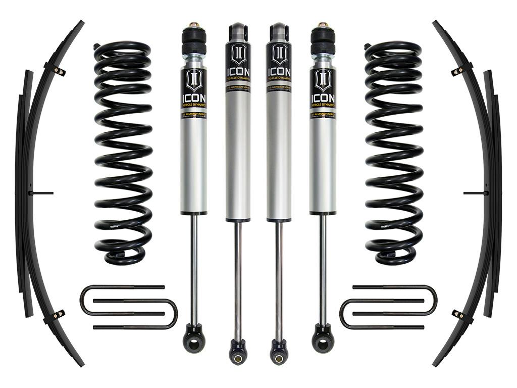 ICON Vehicle Dynamics K62581 11-16 FORD F250/F350 2.5" STAGE 1 SUSPENSION SYSTEM W EXPANSION PACK