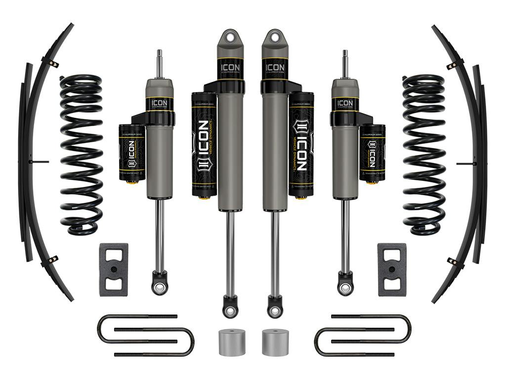 ICON Vehicle Dynamics K62592L 23 FORD F250/F350 GAS 2.5" STAGE 2 SUSPENSION SYSTEM W/ EXPANSION PACK