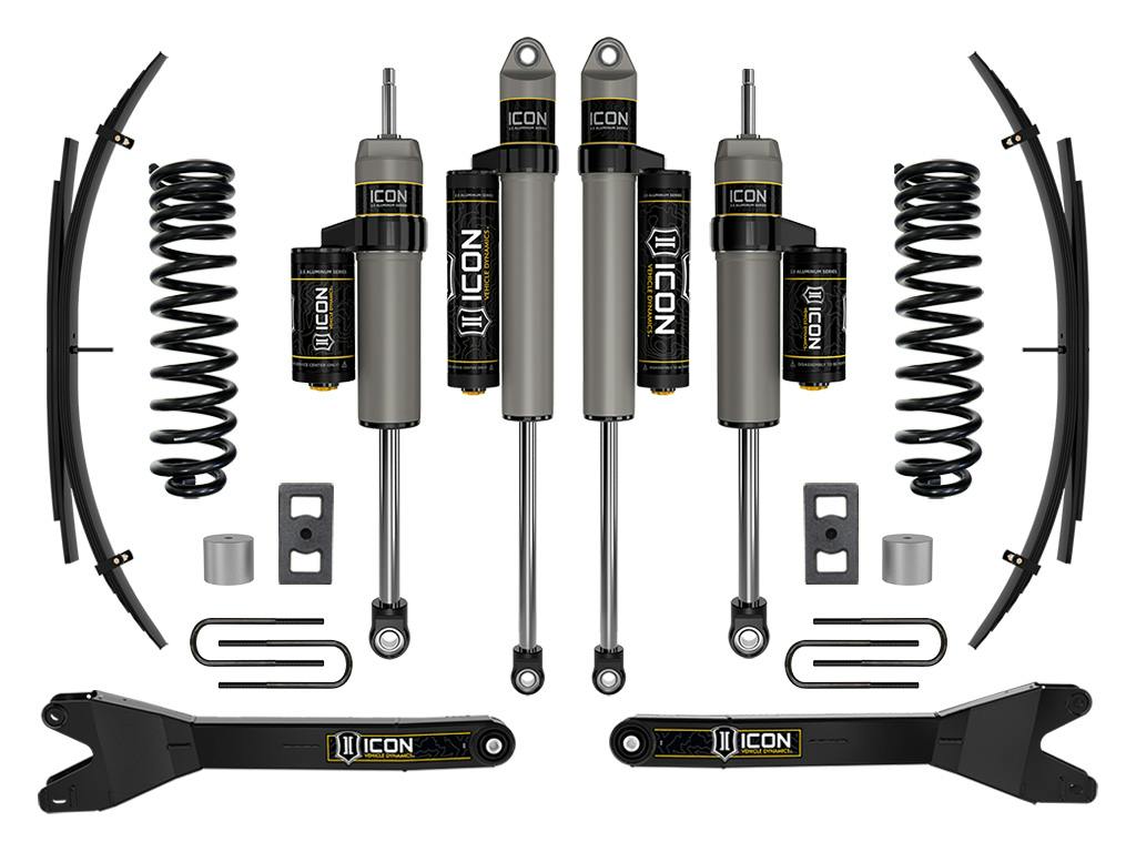 ICON Vehicle Dynamics K62592RL 2.5 Stage 2 Suspension System with Radius Arms/Expansion Pack