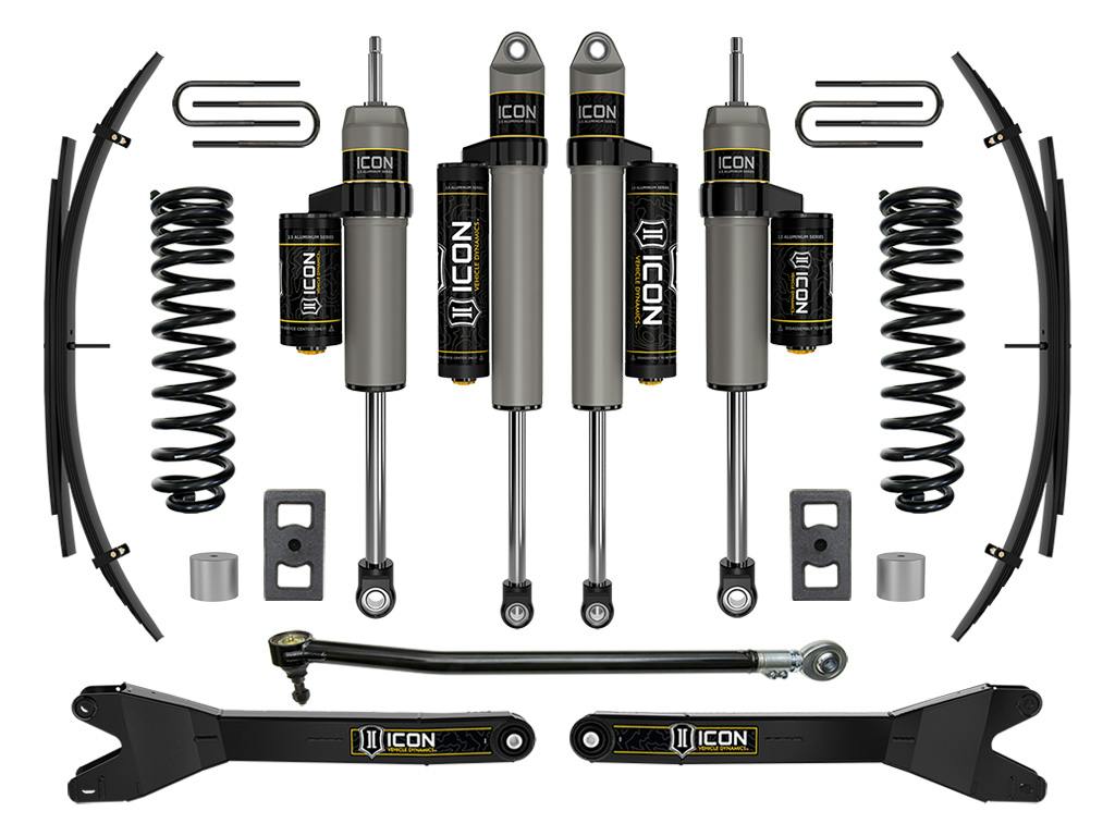 ICON Vehicle Dynamics K62593RL 2.5 Stage 3 Suspension System Radius Arms/Expansion Pack