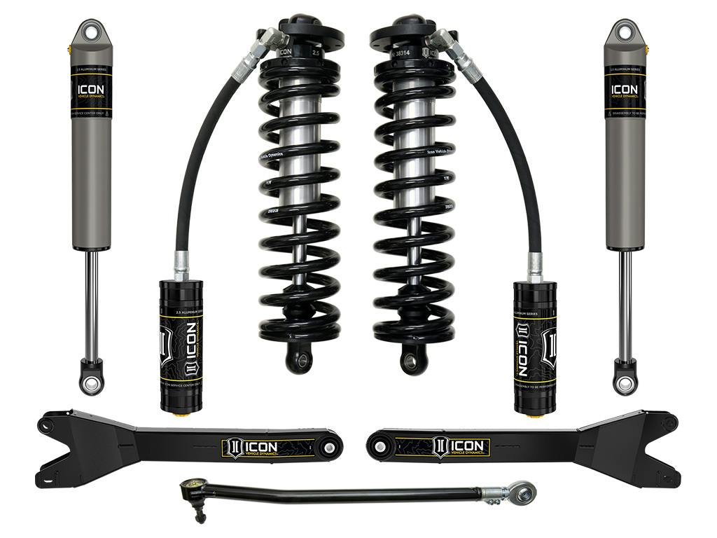 ICON Vehicle Dynamics K63162R 2.5-3" Stage 2 Coilover Conversion System W/ Radius Arms