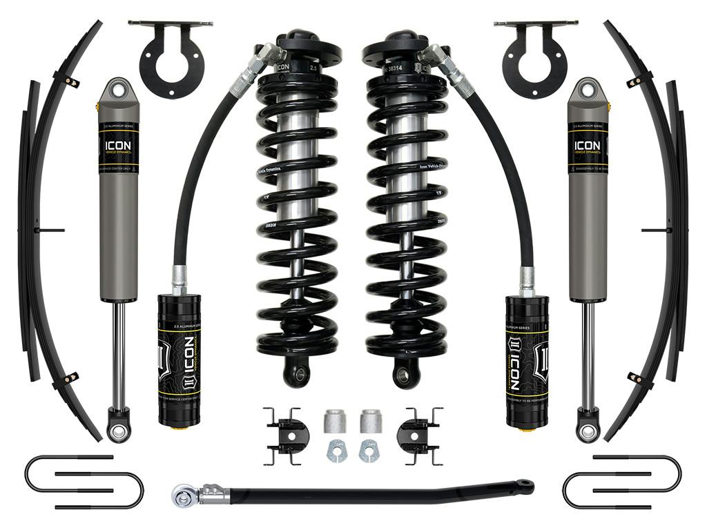 ICON Vehicle Dynamics K63182 08-10 FORD F250/F350 2.5-3" STAGE 2 COILOVER CONVERSION SYSTEM W EXPANSION PACK