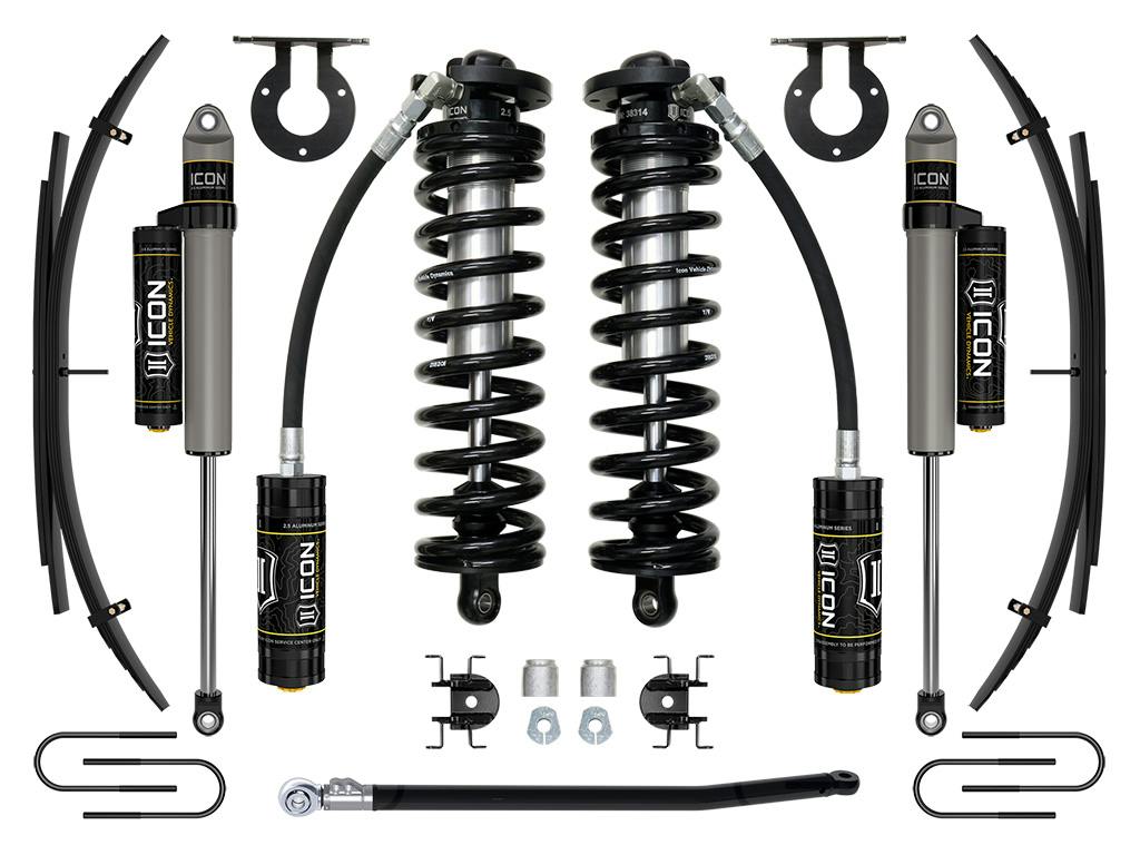 ICON Vehicle Dynamics K63183 08-10 FORD F250/F350 2.5-3" STAGE 3 COILOVER CONVERSION SYSTEM W EXPANSION PACK