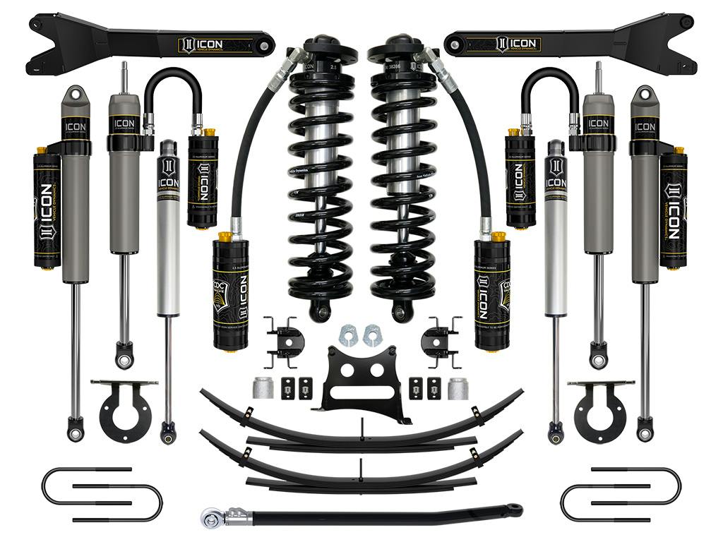 ICON Vehicle Dynamics K63186 08-10 FORD F250/F350 2.5-3" STAGE 6 COILOVER CONVERSION SYSTEM W EXPANSION PACK