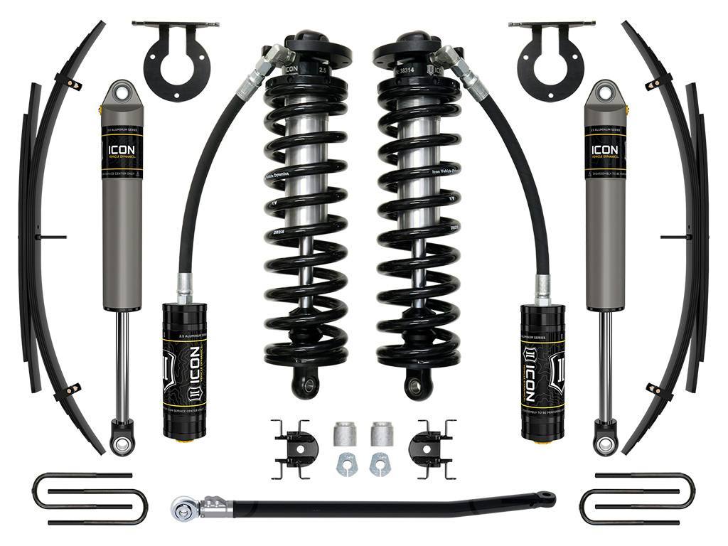 ICON Vehicle Dynamics K63192 11-16 FORD F250/F350 2.5-3" STAGE 2 COILOVER CONVERSION SYSTEM W EXPANSION PACK