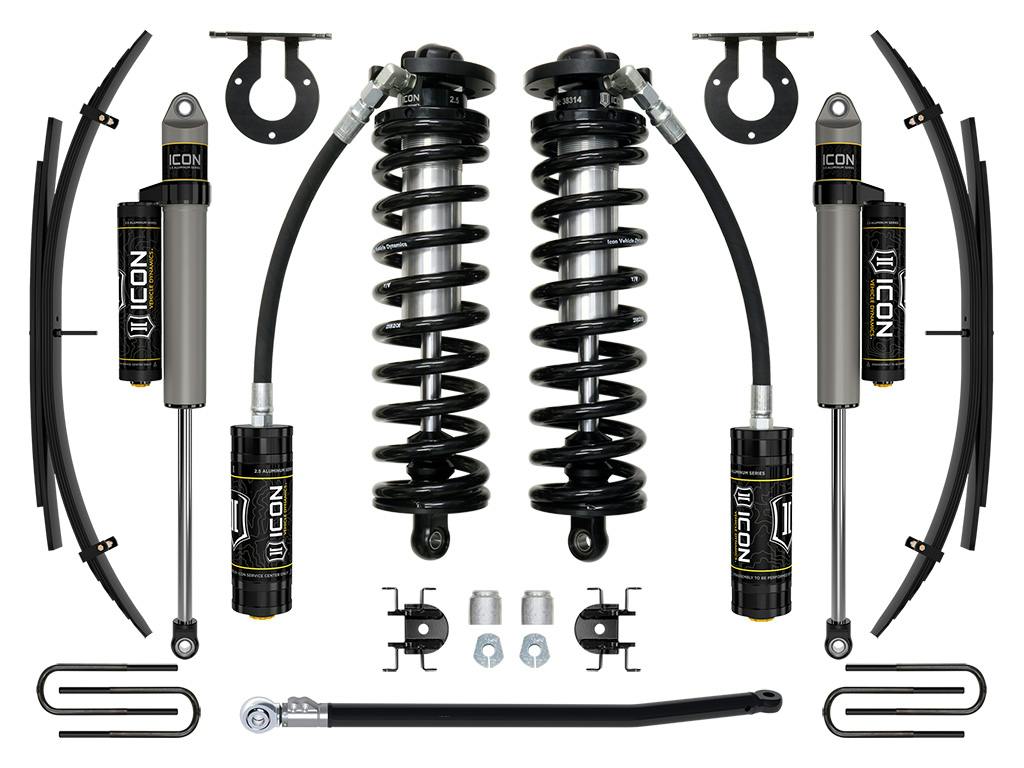 ICON Vehicle Dynamics K63193 11-16 FORD F250/F350 2.5-3" STAGE 3 COILOVER CONVERSION SYSTEM W EXPANSION PACK