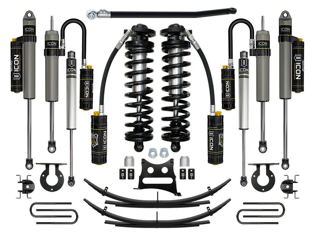 ICON Vehicle Dynamics K63195 11-16 FORD F250/F350 2.5-3" STAGE 5 COILOVER CONVERSION SYSTEM W EXPANSION PACK