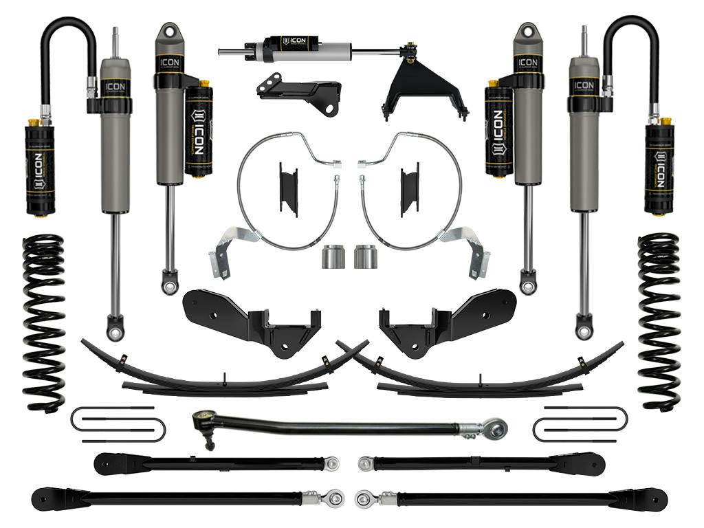 ICON Vehicle Dynamics K64537L 23-26 FORD F250/F350 4.5" STAGE 7 SUSPENSION SYSTEM GAS W/ EXPANSION PACKS