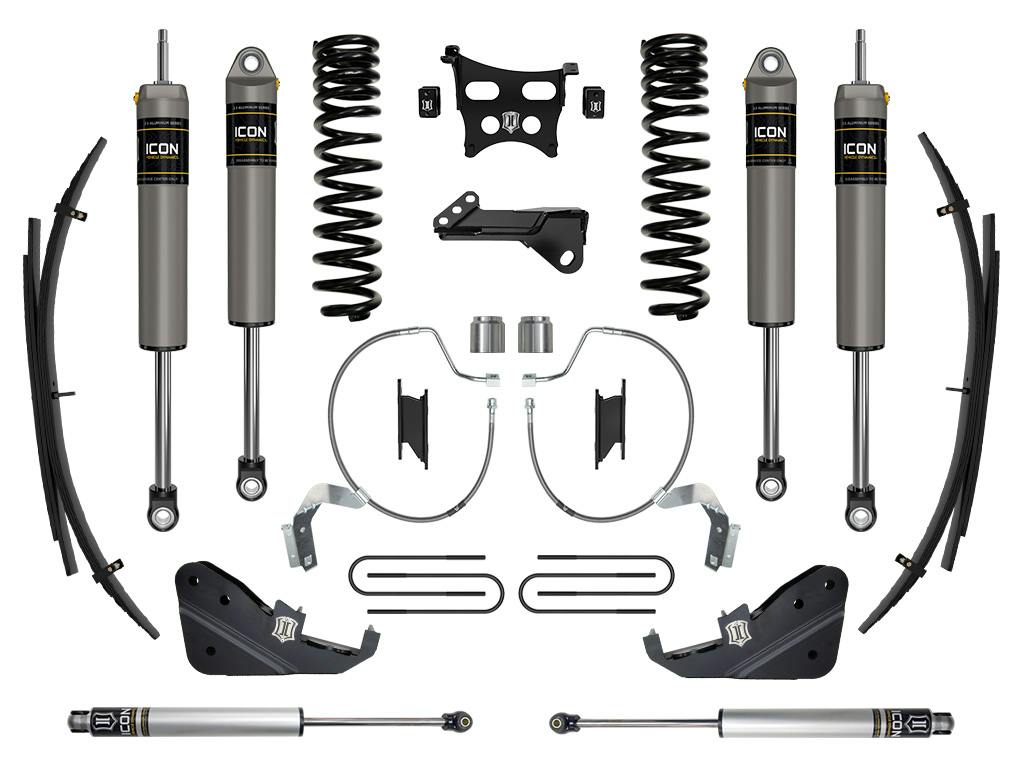 ICON Vehicle Dynamics K64543L 23-26 FORD F250/F350 4.5" STAGE 3 SUSPENSION SYSTEM DIESEL W/ EXPANSION PACKS