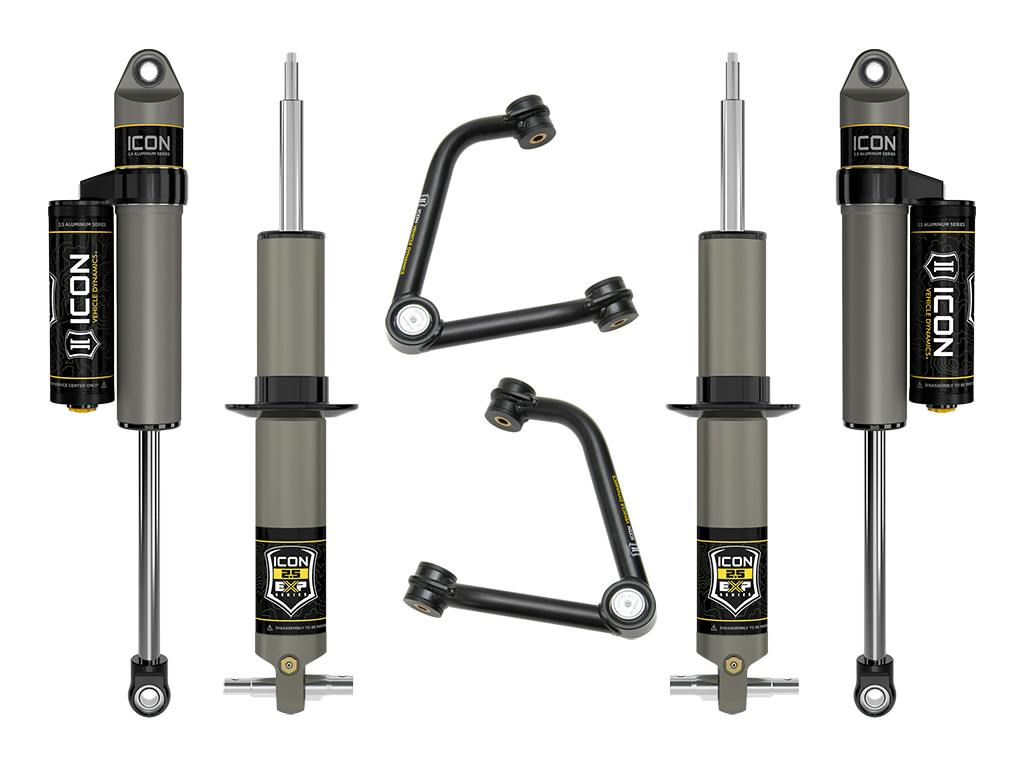 ICON Vehicle Dynamics K73073T 19-26 GM 1500 2.38-3.75" STAGE 3 EXP SUSPENSION SYSTEM W TUBULAR UCA