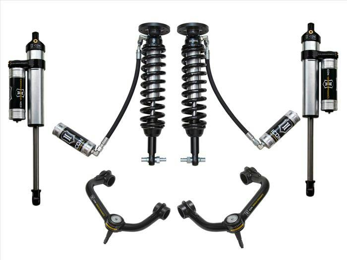 ICON Vehicle Dynamics K93064T 2014 FORD F150 4WD 1.75-2.63" STAGE 4 SUSPENSION SYSTEM W TUBULAR UCA
