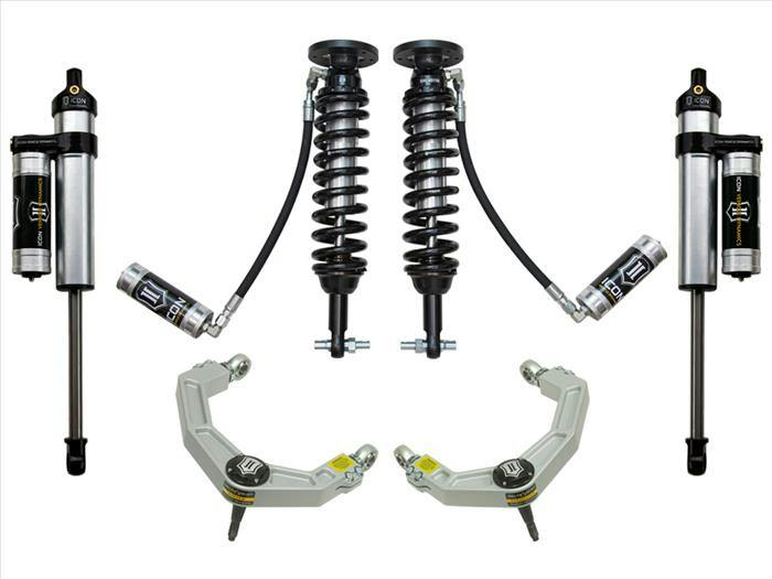 ICON Vehicle Dynamics K93074 2014 FORD F150 2WD 1.75-2.63" STAGE 4 SUSPENSION SYSTEM W BILLET UCA