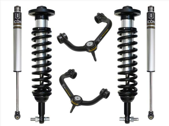 ICON Vehicle Dynamics K93092T 2015-2020 FORD F150 2WD 0-3" STAGE 2 SUSPENSION SYSTEM W TUBULAR UCA