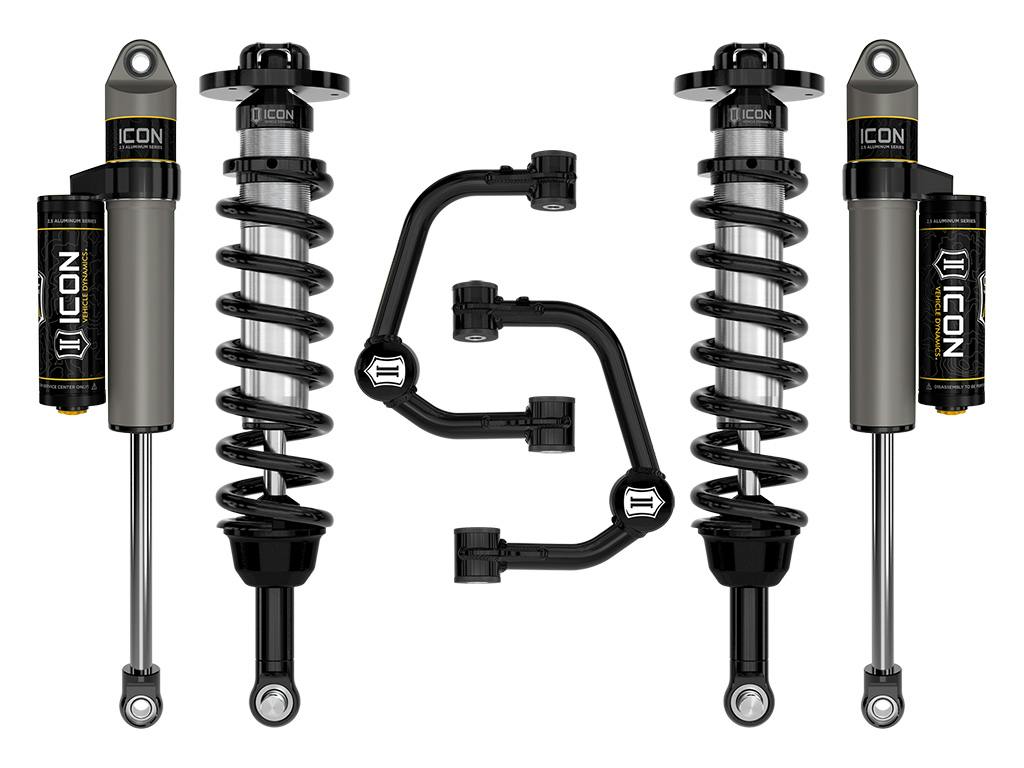 ICON Vehicle Dynamics K93132T 21-26 FORD F150 4WD 2.75-3.5" STAGE 2 SUSPENSION SYSTEM W TUBULAR UCA