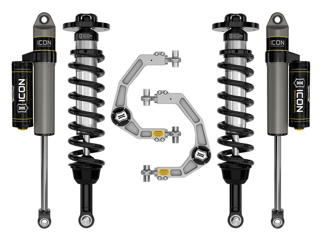 ICON Vehicle Dynamics K93132 21-26 FORD F150 4WD 2.75-3.5" STAGE 2 SUSPENSION SYSTEM W BILLET UCA