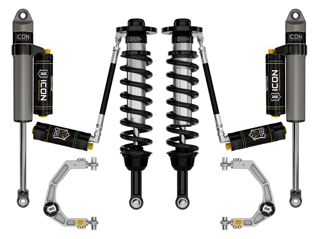 ICON Vehicle Dynamics K93134 21-26 FORD F150 4WD 2.75-3.5" STAGE 4 SUSPENSION SYSTEM BILLET CDCV