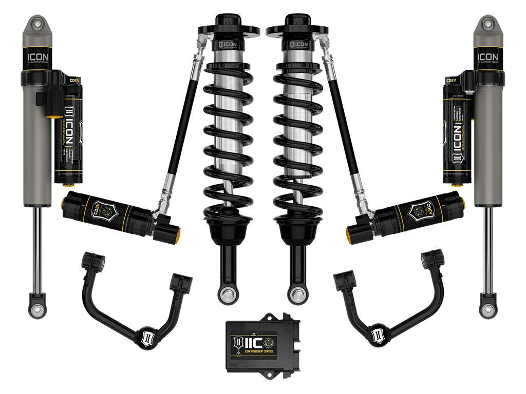 ICON Vehicle Dynamics K93135T 21-26 FORD F150 4WD 2.75-3.5" STAGE 5 SUSPENSION SYSTEM W TUBULAR UCA