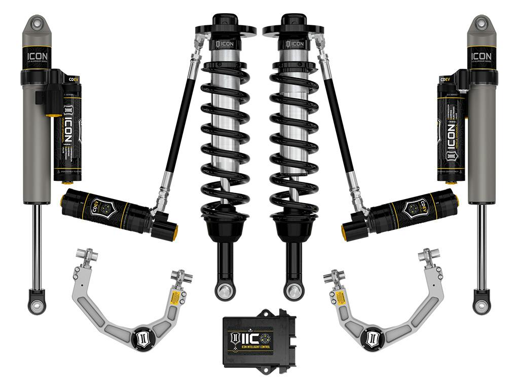 ICON Vehicle Dynamics K93135 21-26 FORD F150 4WD 2.75-3.5" STAGE 5 SUSPENSION SYSTEM W BILLET UCA