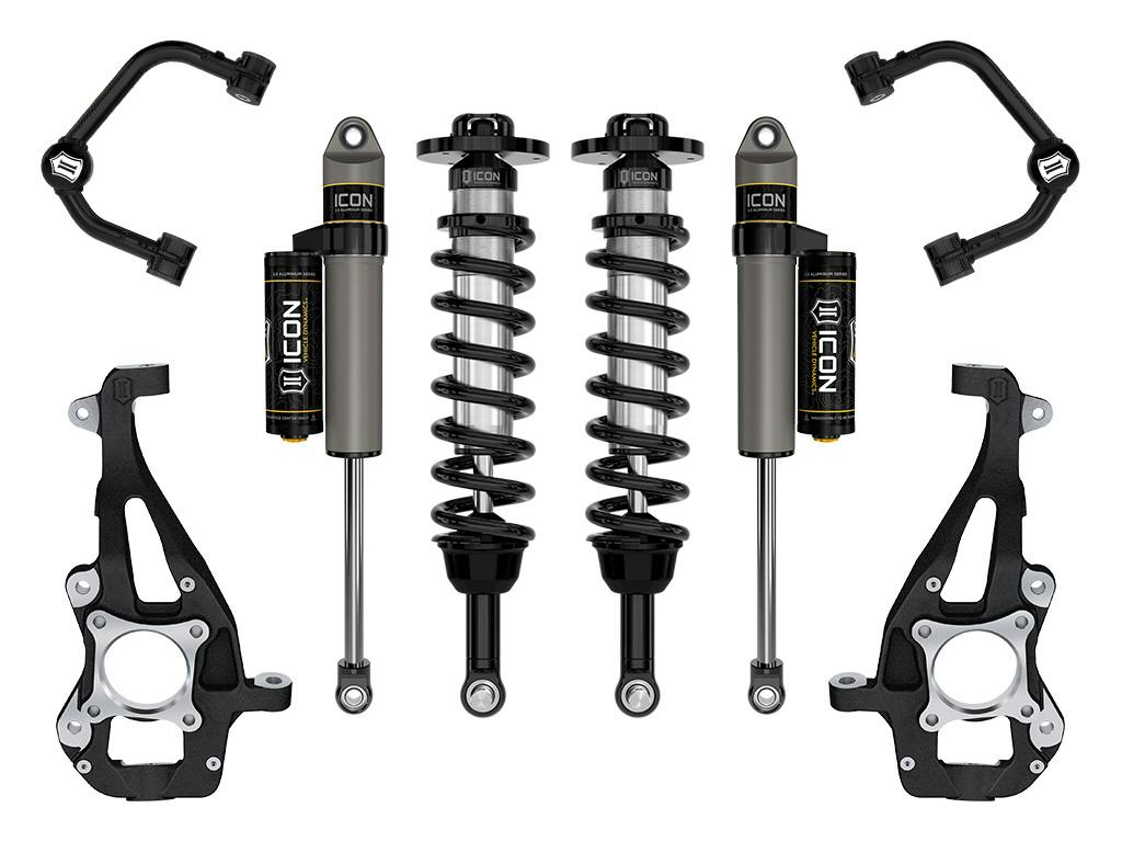 ICON Vehicle Dynamics K93142T 21-26 FORD F150 4WD 3.5-4.5" STAGE 2 SUSPENSION SYSTEM W TUBULAR UCA