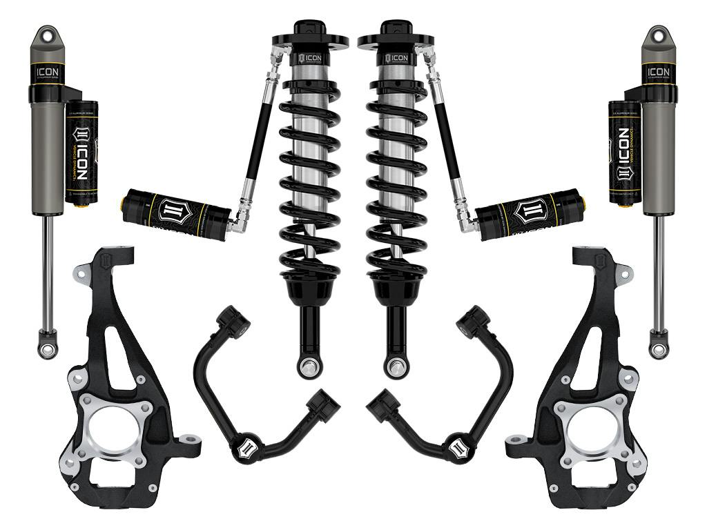 ICON Vehicle Dynamics K93143T 21-26 FORD F150 4WD 3.5-4.5" STAGE 3 SUSPENSION SYSTEM W TUBULAR UCA