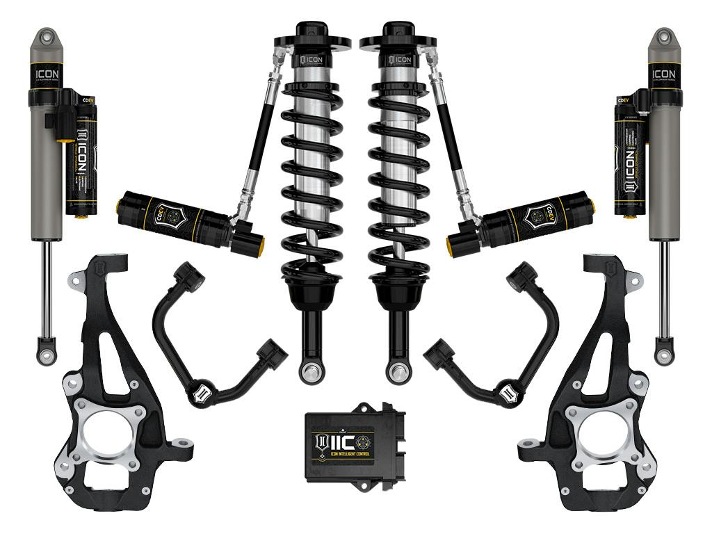 ICON Vehicle Dynamics K93145T 21-26 FORD F150 4WD 3.5-4.5" STAGE 5 SUSPENSION SYSTEM W TUBULAR UCA