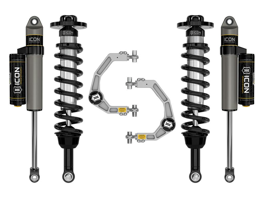 ICON Vehicle Dynamics K93162 21-26 FORD F150 TREMOR 4WD 2.5-3" STAGE 2 SUSPENSION SYSTEM W BILLET UCA