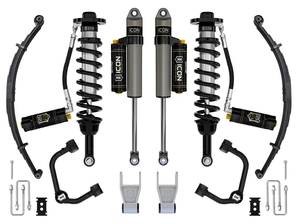 ICON Vehicle Dynamics K93164TL 21-26 FORD F150 TREMOR 2.5-3" STAGE 4 SUSPENSION SYS TUBULAR CDCV LEAF PACK