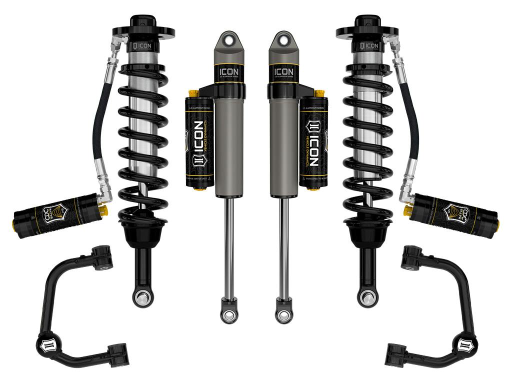 ICON Vehicle Dynamics K93164T 21-26 FORD F150 TREMOR 2.5-3" STAGE 4 SUSPENSION SYSTEM TUBULAR CDCV