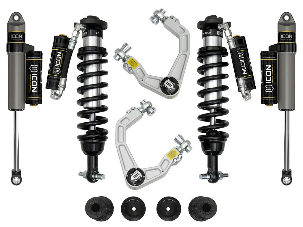 ICON Vehicle Dynamics K93204A 19-21 FORD RANGER 0-3.5" STAGE 4 SUSPENSION SYSTEM W BILLET UCA AL KNUCKLE