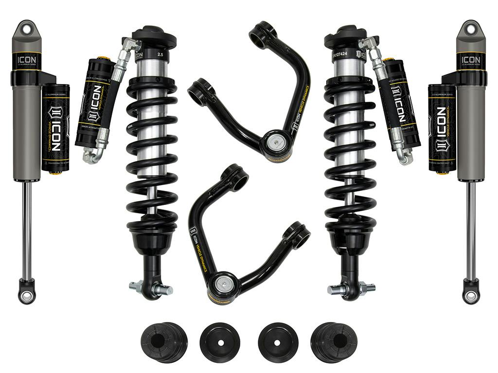 ICON Vehicle Dynamics K93204TA 19-21 FORD RANGER 0-3.5" STAGE 4 SUSPENSION SYSTEM W TUBULAR UCA AL KNUCKLE