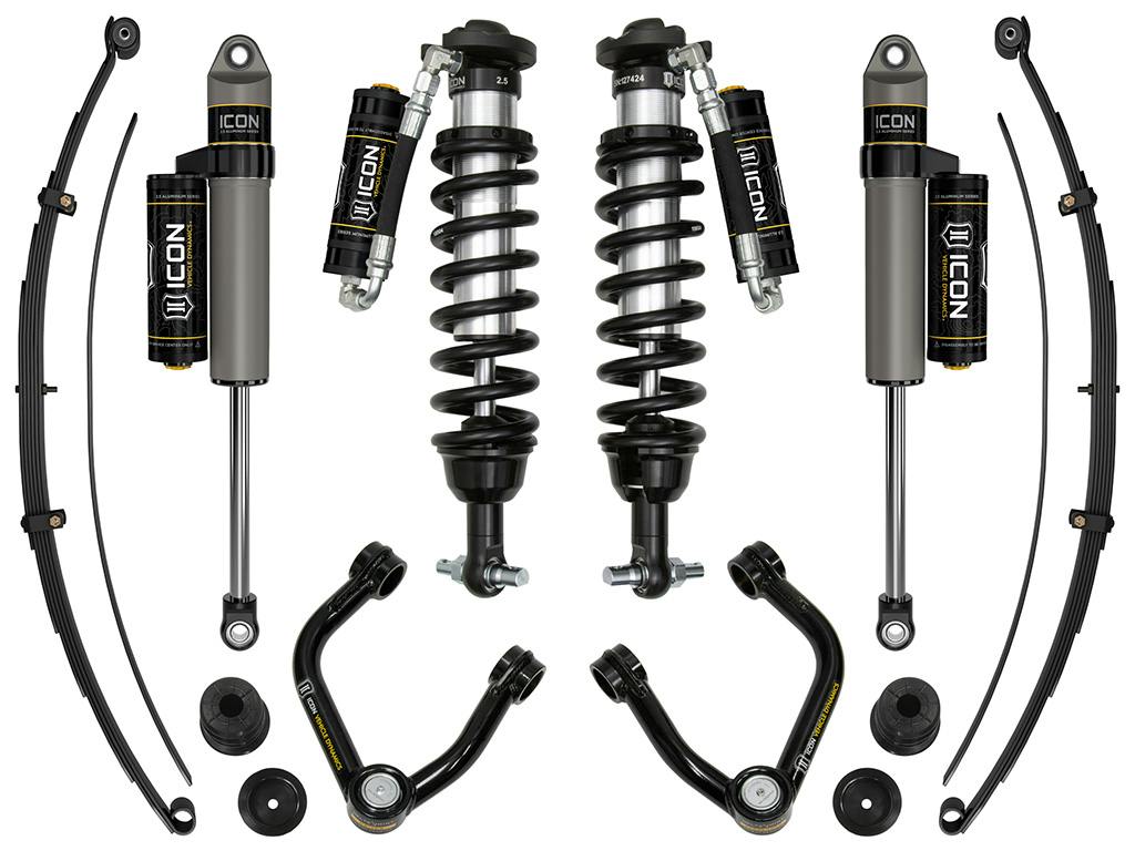 ICON Vehicle Dynamics K93207TA 19-21 FORD RANGER 0-3.5" STAGE 7 SUSPENSION SYSTEM W TUBULAR UCA AL KNUCKLE