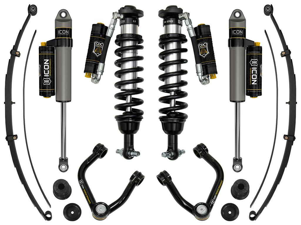 ICON Vehicle Dynamics K93208TA 19-21 FORD RANGER 0-3.5" STAGE 8 SUSPENSION SYSTEM W TUBULAR UCA AL KNUCKLE