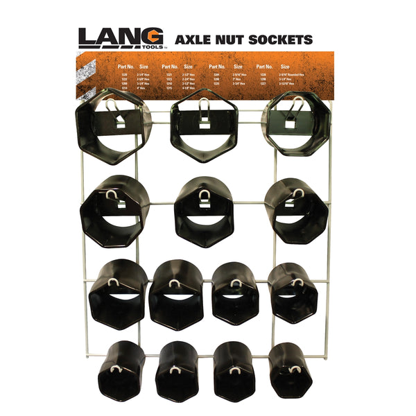 14-Piece Axle Nut Display