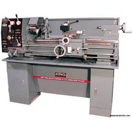 King Industrial 12" X 36" Metal Lathe With Stand