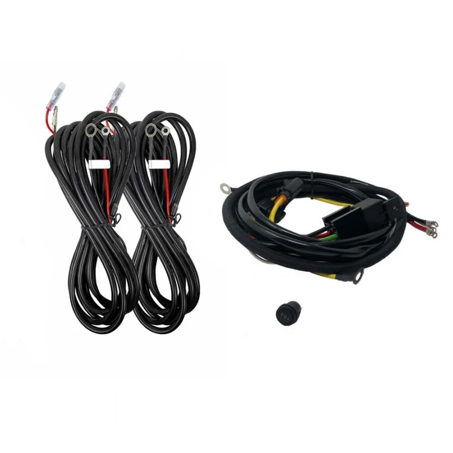 KC HiLiTES 92404 Profile SideCast Four-Light Wiring Kit for 24-26 Toyota Tacoma