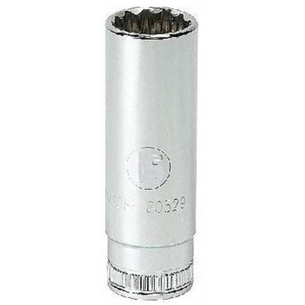 1/2" Drive 6 and 12 Point Metric Deep Length Sockets