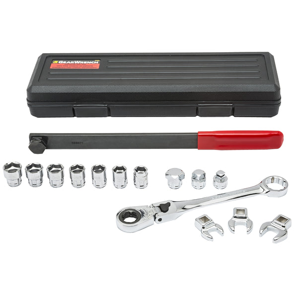 Serpentine Belt Tool with Locking Flex head Ratcheting Wrench KDT89000