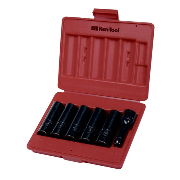 6 PC. DEEP THINWALL IMPACT SOCKET SET