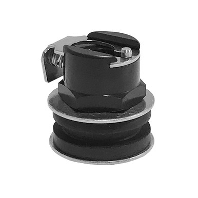 Bleeder Housing Alum Black 3000