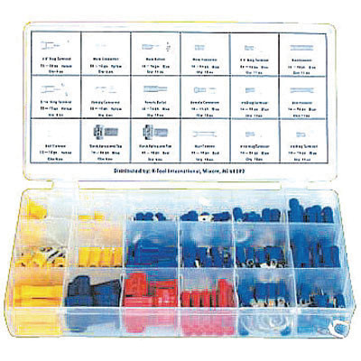 K Tool International Electric Wire Solderless Terminal Kit KTI00097
