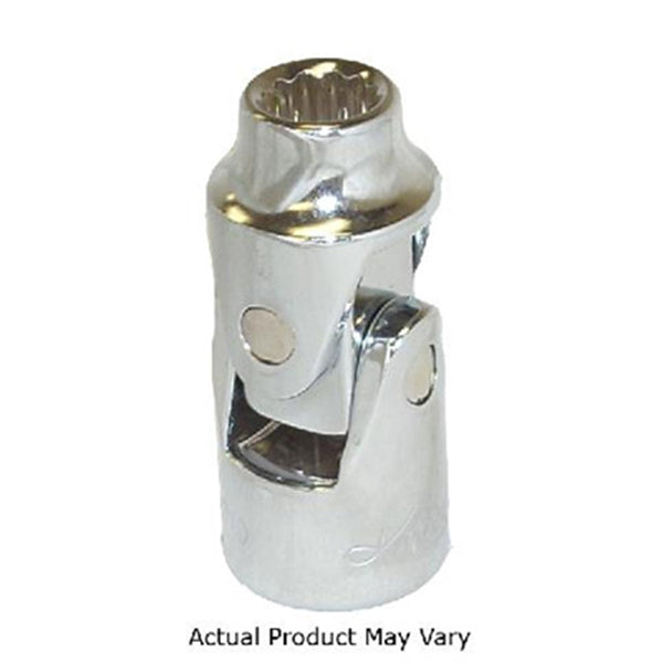 7/16" x 3/8” Drive 12-Point Fractional SAE Chrome Standard Socket (EA)
