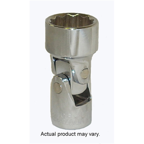 11/16" x 3/8" Drive Universal 12-Point Chrome Socket (EA)