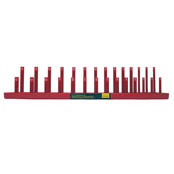 1/2" Drive SAE Socket Holder, Red KTI72473