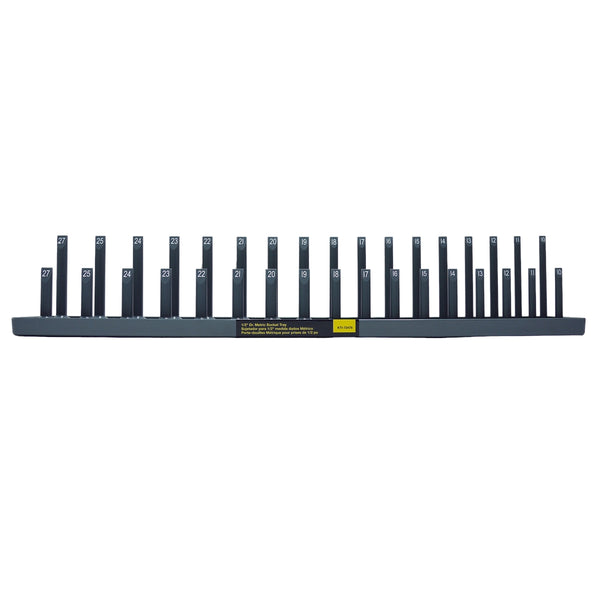 1/2" Drive Metric Socket Holder, Gray KTI72478
