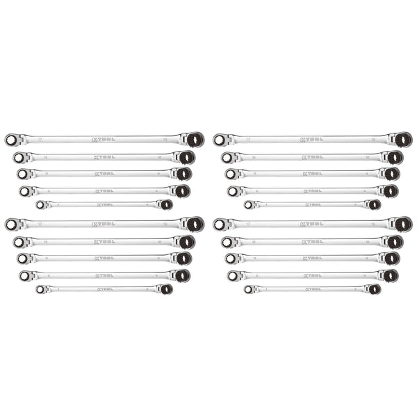 4 Sets of 5 PC METRIC DOUBLE BOX UNIV SPLINE 90 TO