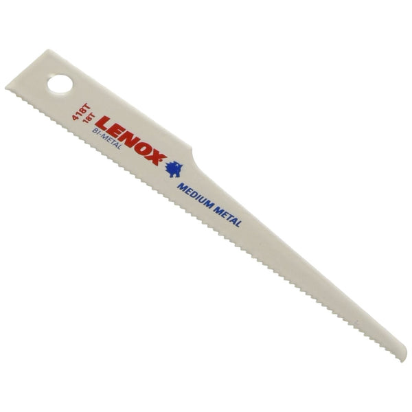 AIR SAW BLADES, 418T, BI-METAL, 4" LONG, 18 TPI LEX20426