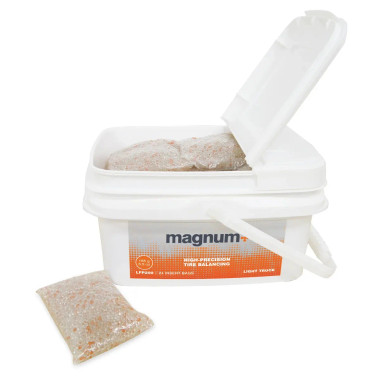 MAGNUM+ LFP200 Fleet tub 24 bags (6.5 oz) Tire Balancing Beads