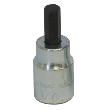 Lisle 12450 1/4" Hex Socket