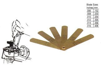 Brass Feeler Gauge (Discontinued) See 200-W80526